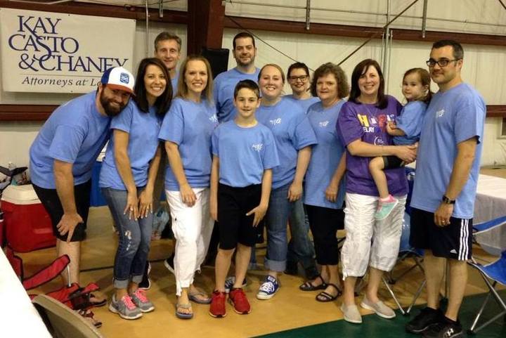 Kay Casto & Chaney, 2015 Relay For Life T-Shirt Photo