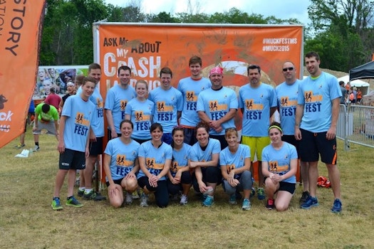 All4 Gets Down And Dirty At Muckfest Philadelphia T-Shirt Photo