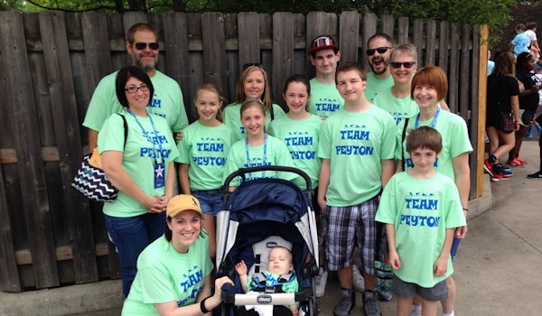 Team Peyton   2015 Jdrf One Walk T-Shirt Photo