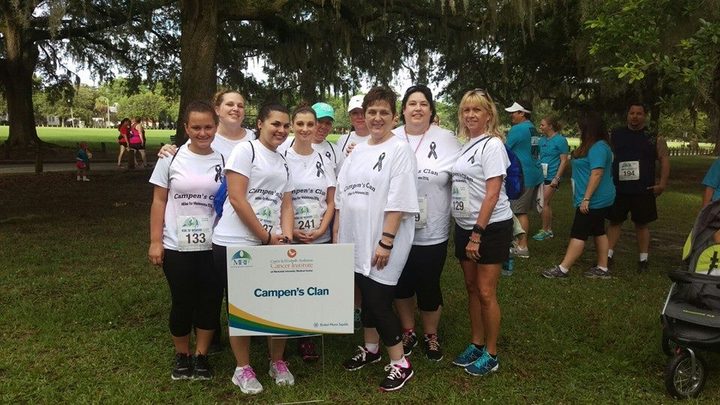 Melanoma Walk Campen's Clan T-Shirt Photo