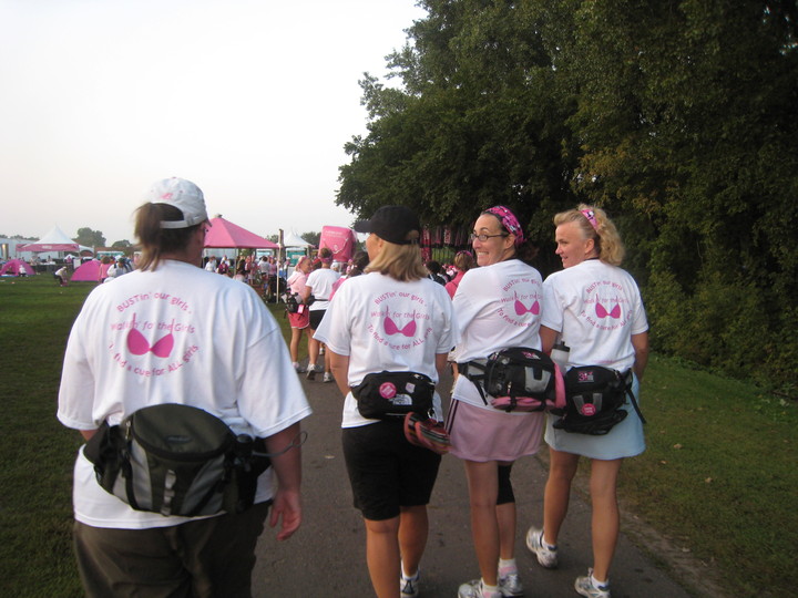 Walkin' For The Girls 2008 T-Shirt Photo