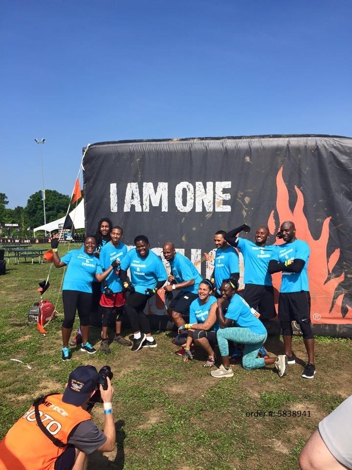 Friendship & Friends At Tough Mudder, Va 2015 T-Shirt Photo