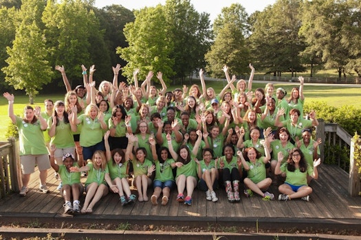 Camp Ceo With Girl Scouts Atl T-Shirt Photo