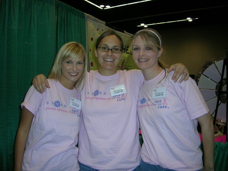 Stash Tea Girls At Susan G. Komen Race For The Cure T-Shirt Photo