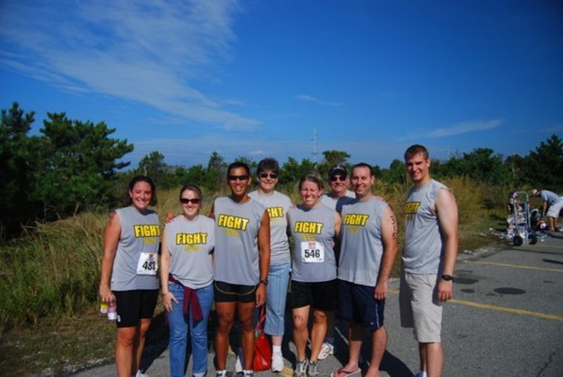 College Friends Compete In The Dewey Triathlon T-Shirt Photo
