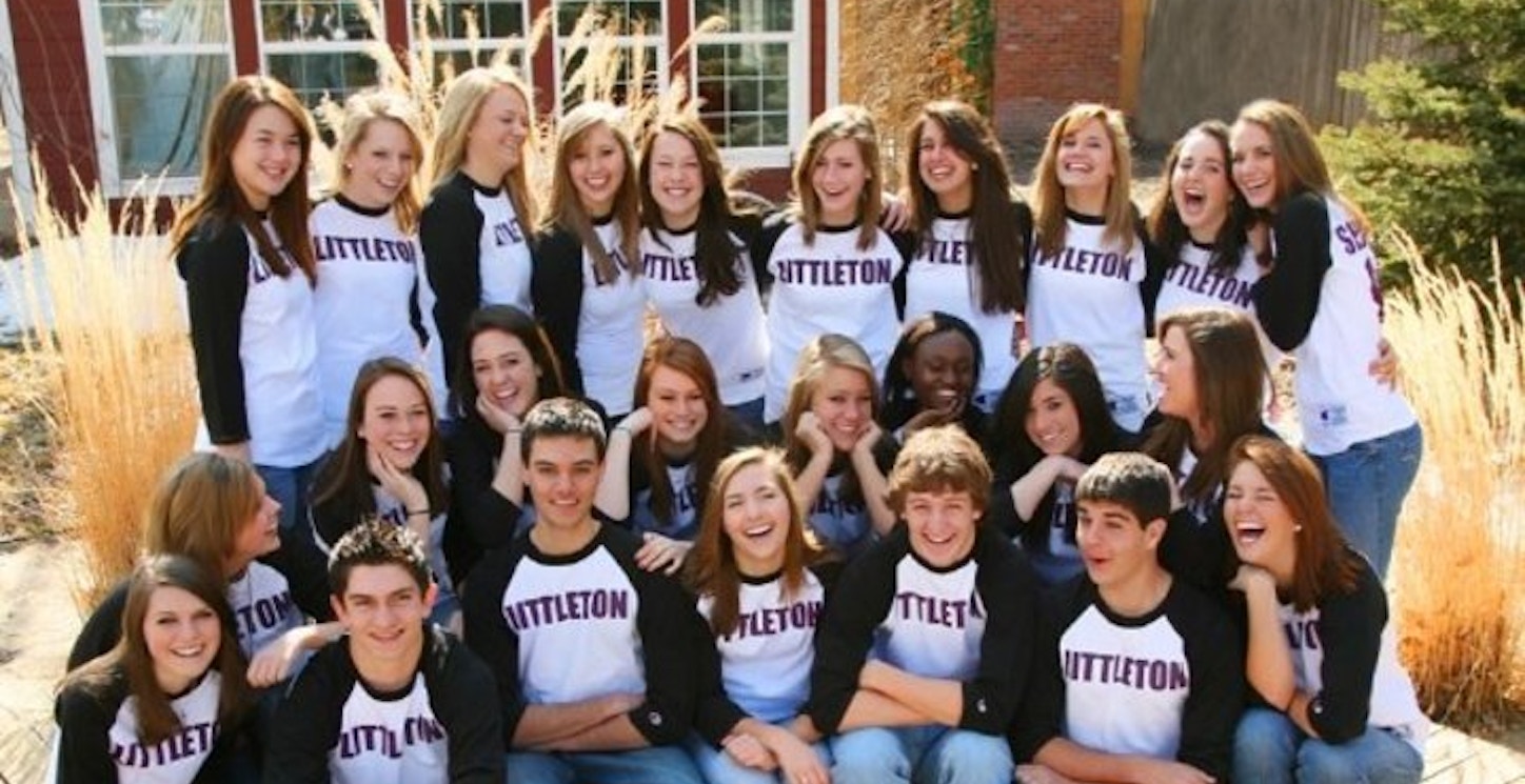 Picture of Littleton Seniors Custom T-Shirt Design Littleton Seniors T-Shirt Photo