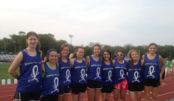 Picture of Running For A Cure Custom T-Shirt Design Running For A Cure T-Shirt Photo