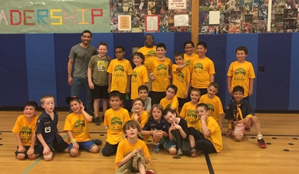 Picture of Pack 94 Cub Scouts From Rockland County, Ny At Physical Fitness Night. Custom T-Shirt Design Pack 94 Cub Scouts From Rockland County, Ny At Physical Fitness Night. T-Shirt Photo