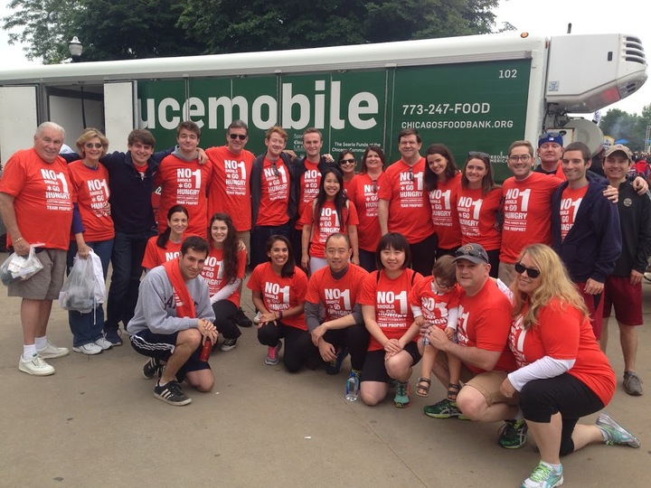 Chicago Hunger Walk 2015 T-Shirt Photo