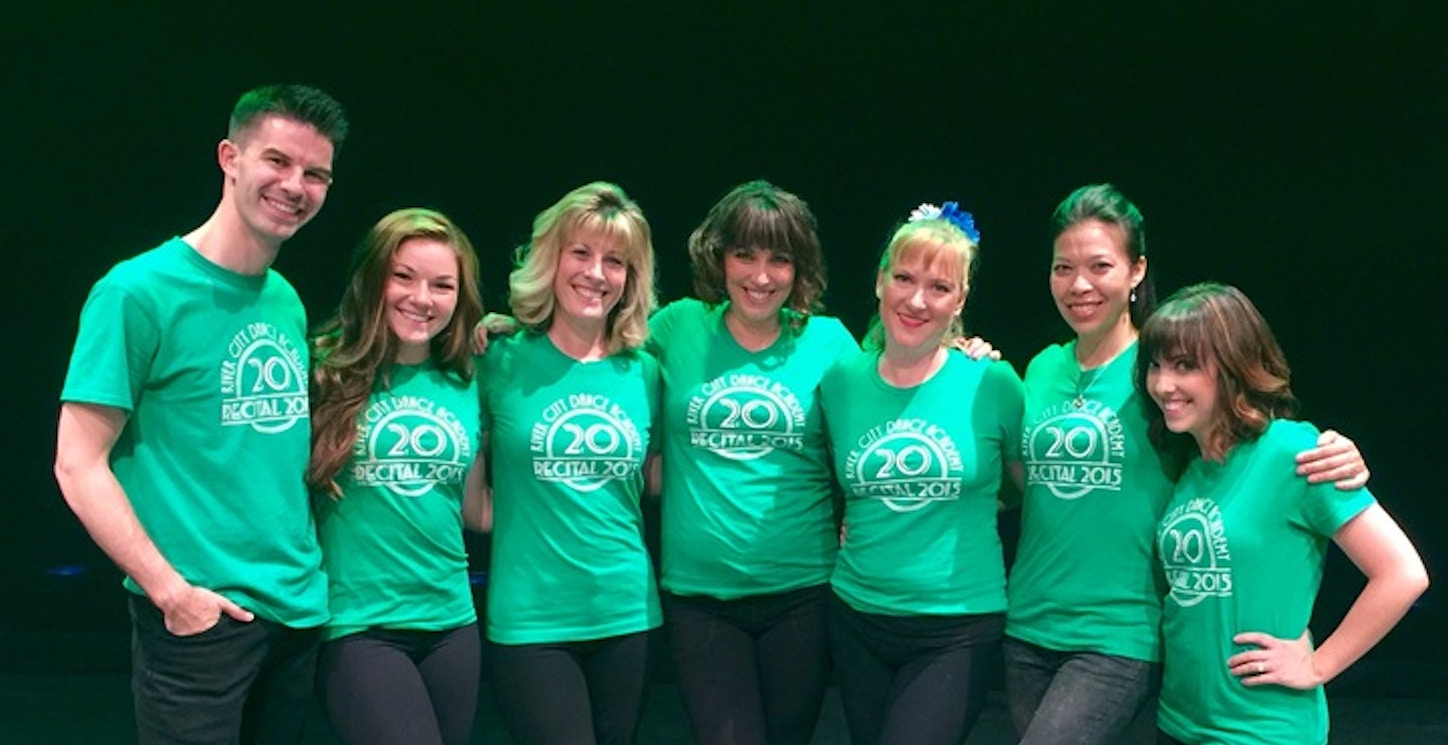 Picture of River City Dance Academy's 20th Annual Recital Custom T-Shirt Design River City Dance Academy's 20th Annual Recital T-Shirt Photo