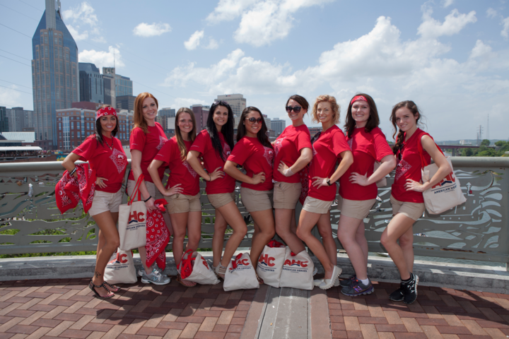 Victory Staff At The Cma's T-Shirt Photo