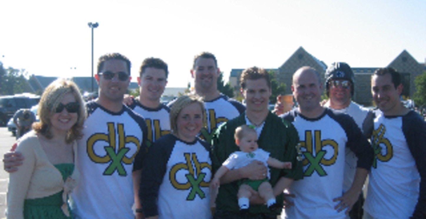 Db X Tailgate At Notre Dame / Purdue 2008 T-Shirt Photo