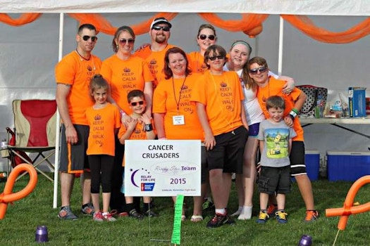 Relay For Life Team Photo T-Shirt Photo