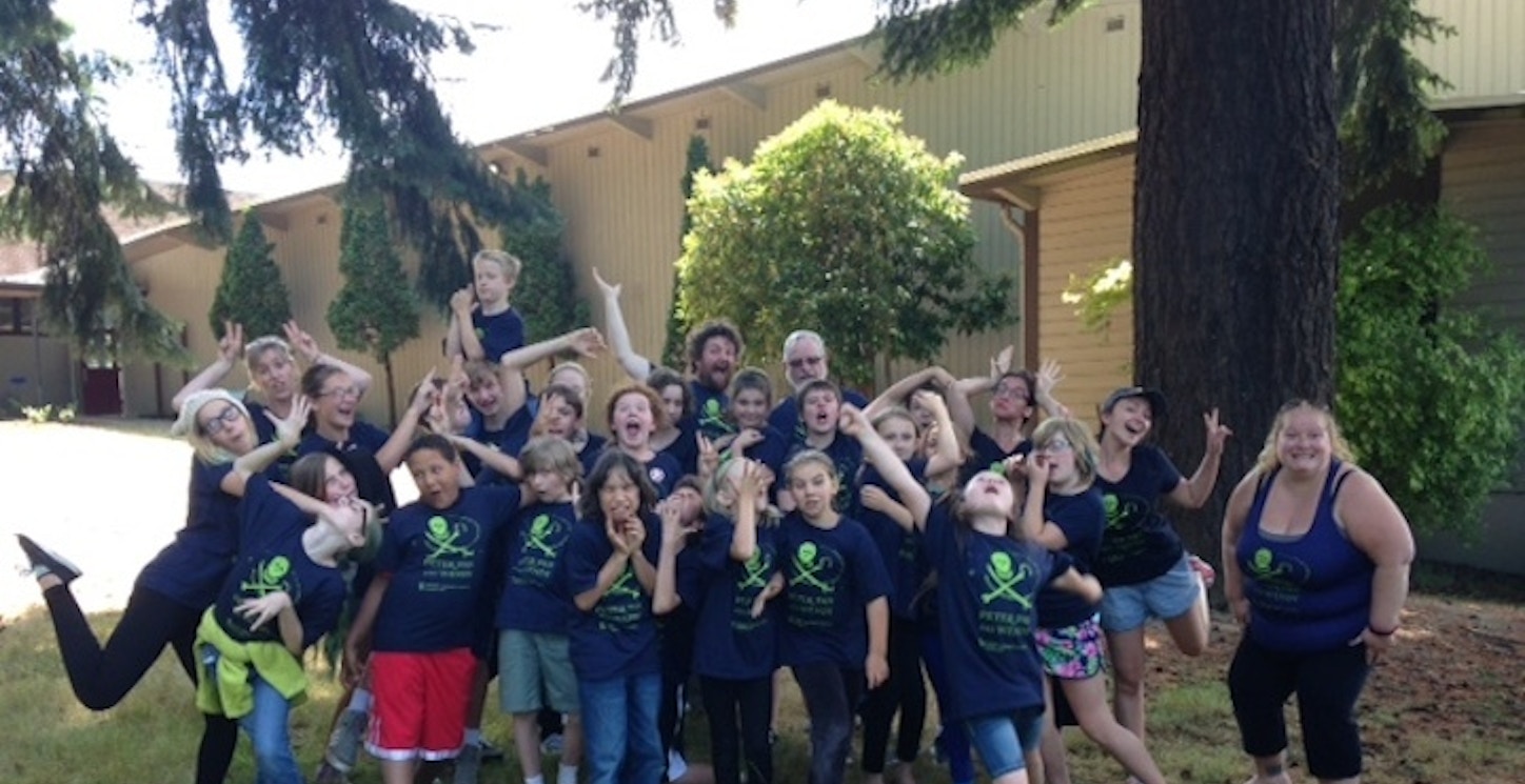 Whidbey Children's Theater Peter Pan Cast & Crew T-Shirt Photo