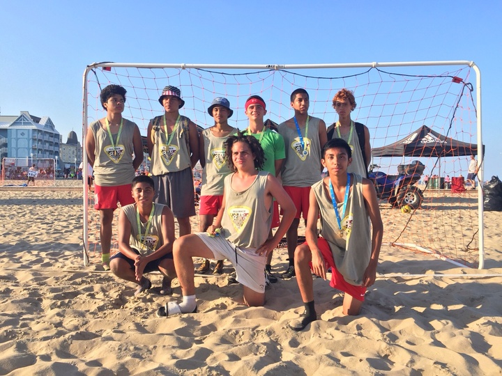 2015 Beach Soccer Champions T-Shirt Photo