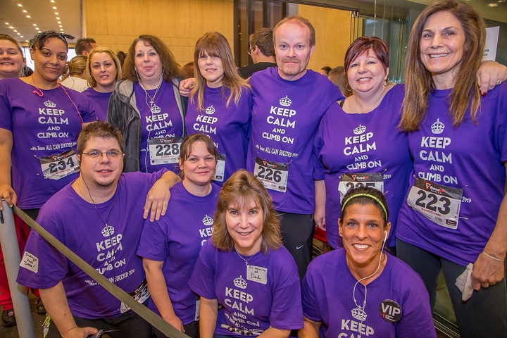 Fight For Air Climb Team All Can Succeed T-Shirt Photo