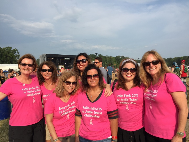 Cheering On A Friend With Cancer T-Shirt Photo