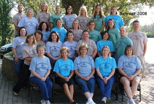 2008 Annual Retreat (And Looking Good Doing It!) T-Shirt Photo