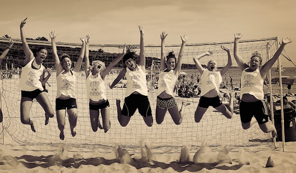 Soccer In The Sand   Champions T-Shirt Photo