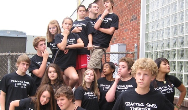 Picture of Posing Actors Custom T-Shirt Design Posing Actors T-Shirt Photo