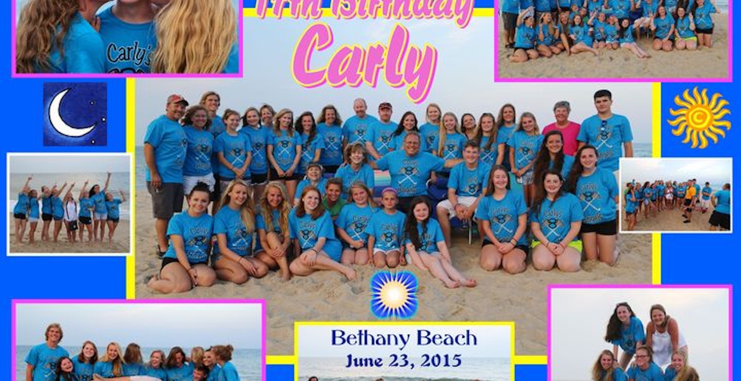 Carly's Heavenly Birthday Celebration T-Shirt Photo