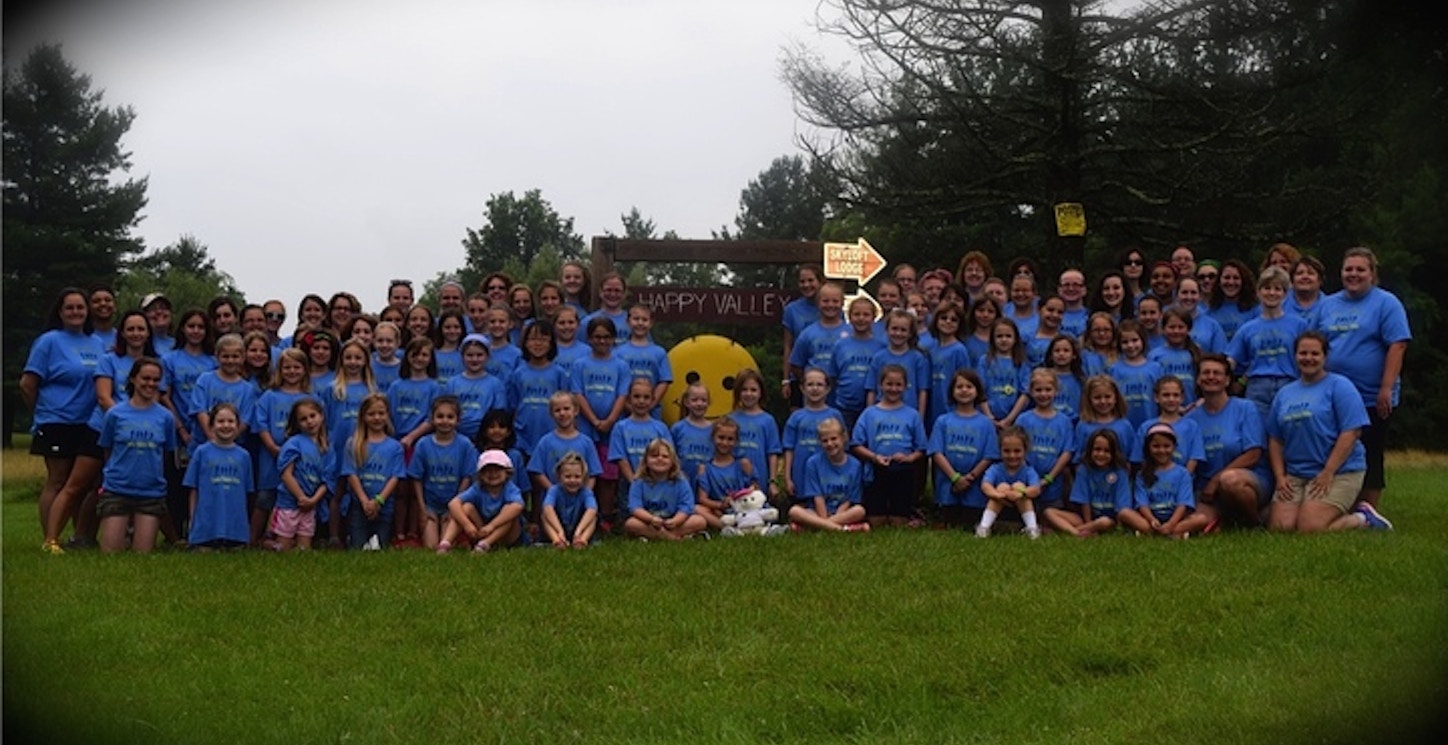 Picture of Girl Scouts At Camp Happy Valley 2015 Custom T-Shirt Design Girl Scouts At Camp Happy Valley 2015 T-Shirt Photo