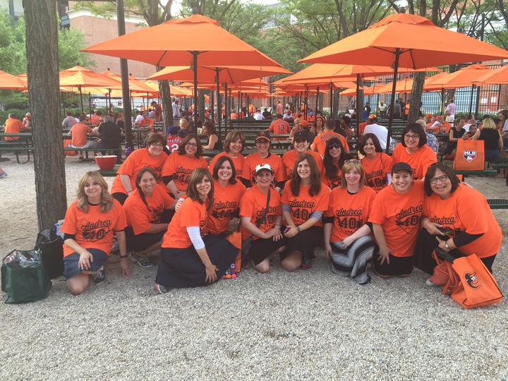 Andrea's 40th At Oriole Park!!! T-Shirt Photo