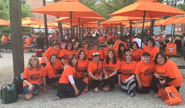 Andrea's 40th At Oriole Park!!! T-Shirt Photo