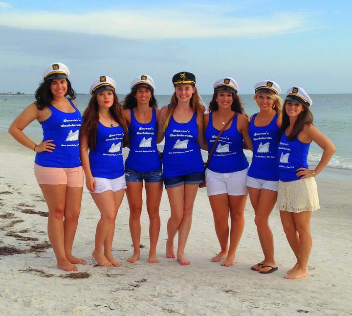 Lauren's Last Sail Before The Veil! T-Shirt Photo