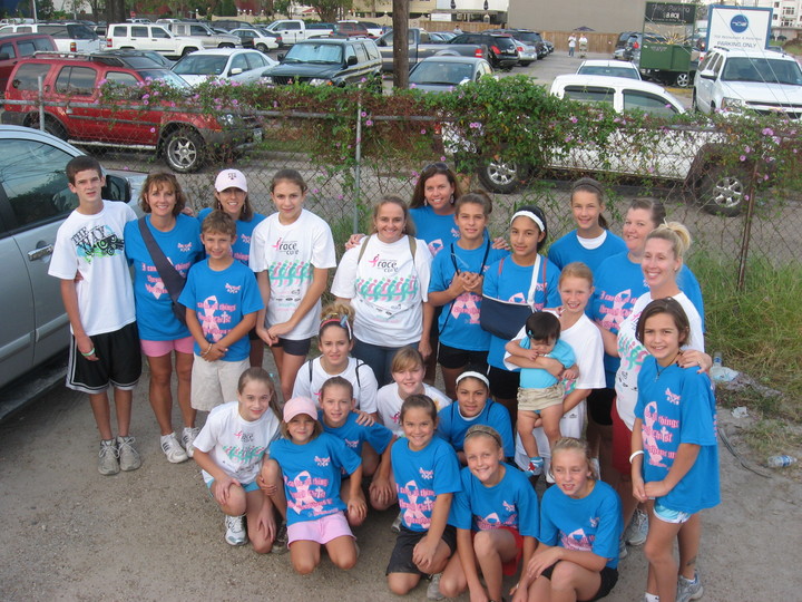 2008 Houston Race For The Cure T-Shirt Photo