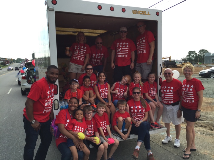 Leigh Brown Clt Real Estate July4 T-Shirt Photo