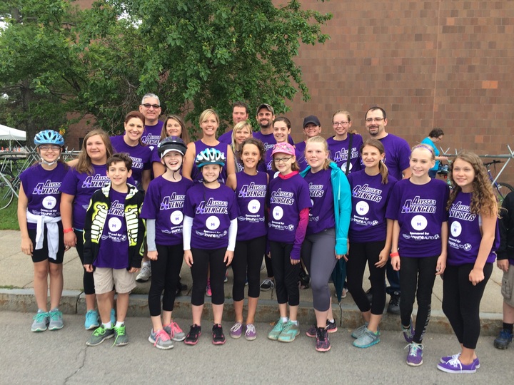 Team Alyssa's Avengers  T-Shirt Photo