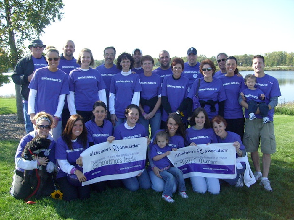 Alzheimer's Association Memory Walk T-Shirt Photo
