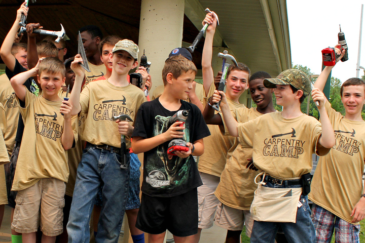 Carpentry Camp T-Shirt Photo