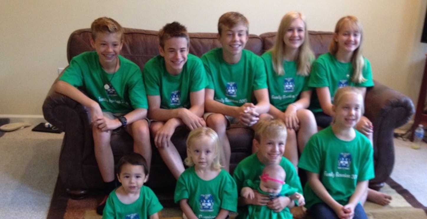 Grandchildren At The Nevin Family Reunion 2015 T-Shirt Photo