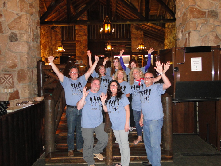 Long Island Rim2 Rim Hikers T-Shirt Photo