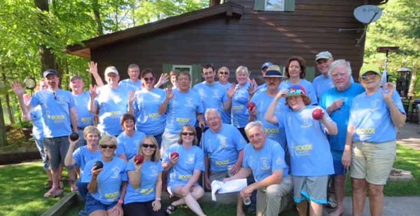 Pike Lake Chain Bocce Gang! T-Shirt Photo