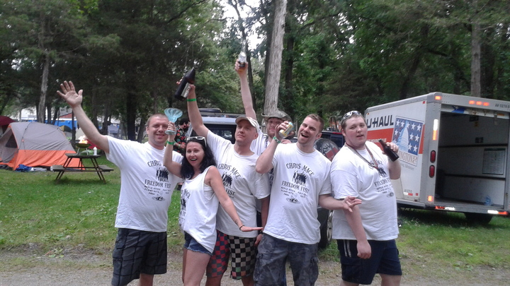 Chris' Bachelor Party T-Shirt Photo