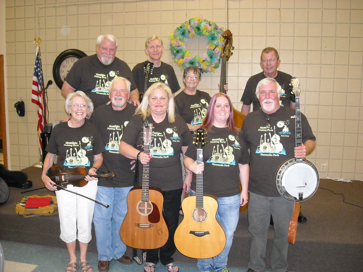 Moonlight Picking Party T-Shirt Photo