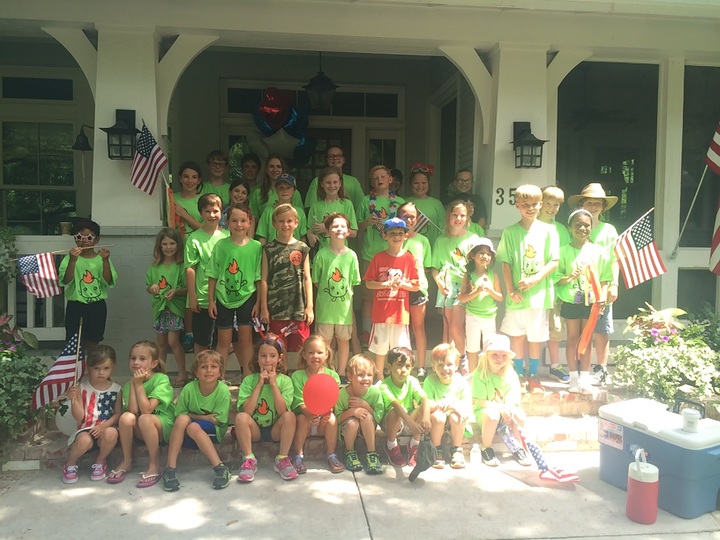 4th Of July Neighborhood Float! T-Shirt Photo