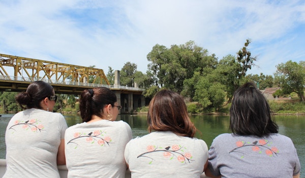 Enjoying The Sacramento River T-Shirt Photo