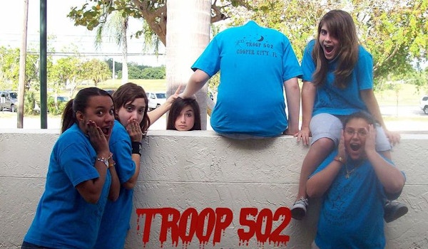 Picture of Troop 502 Headless Girl Scout Custom T-Shirt Design Troop 502 Headless Girl Scout T-Shirt Photo
