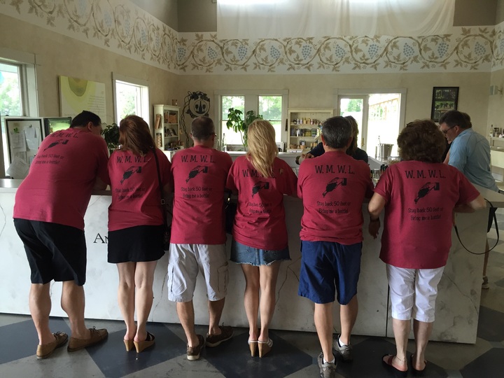 West Milford Wine Lovers T-Shirt Photo