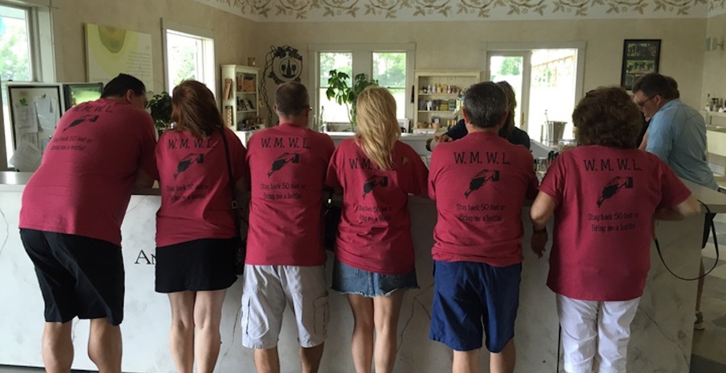West Milford Wine Lovers T-Shirt Photo
