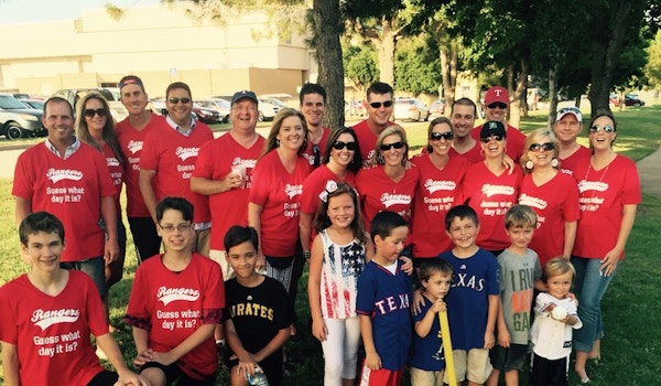 Picture of Kelly's Birthday Baseball Surprise Party Custom T-Shirt Design Kelly's Birthday Baseball Surprise Party T-Shirt Photo