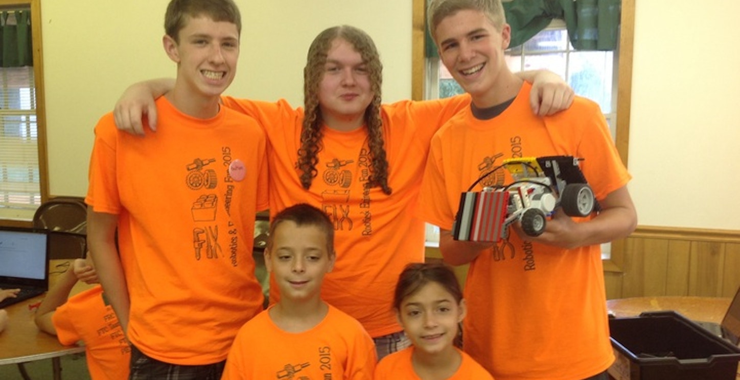 Picture of Robotics And Engineering July Team B Custom T-Shirt Design Robotics And Engineering July Team B T-Shirt Photo