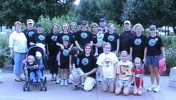 Zion's Tribe Walk Now For Autism 2008 T-Shirt Photo