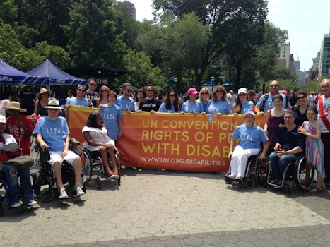 Promoting The Rights Of Persons With Disabilities In Nyc T-Shirt Photo