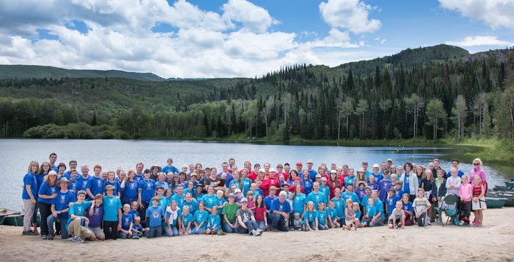 Rust Family Reunion In The Utah Mountains T-Shirt Photo