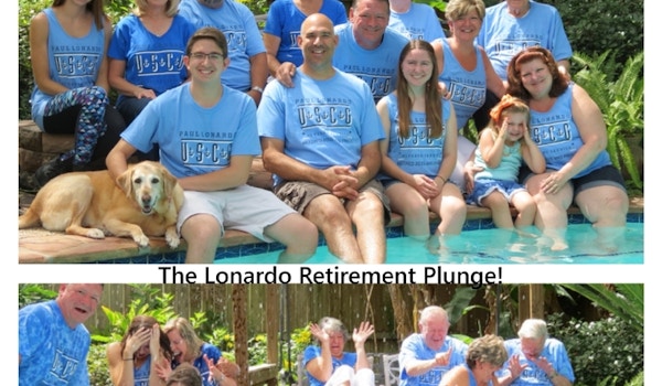 Lonardo Retirement Plunge! T-Shirt Photo